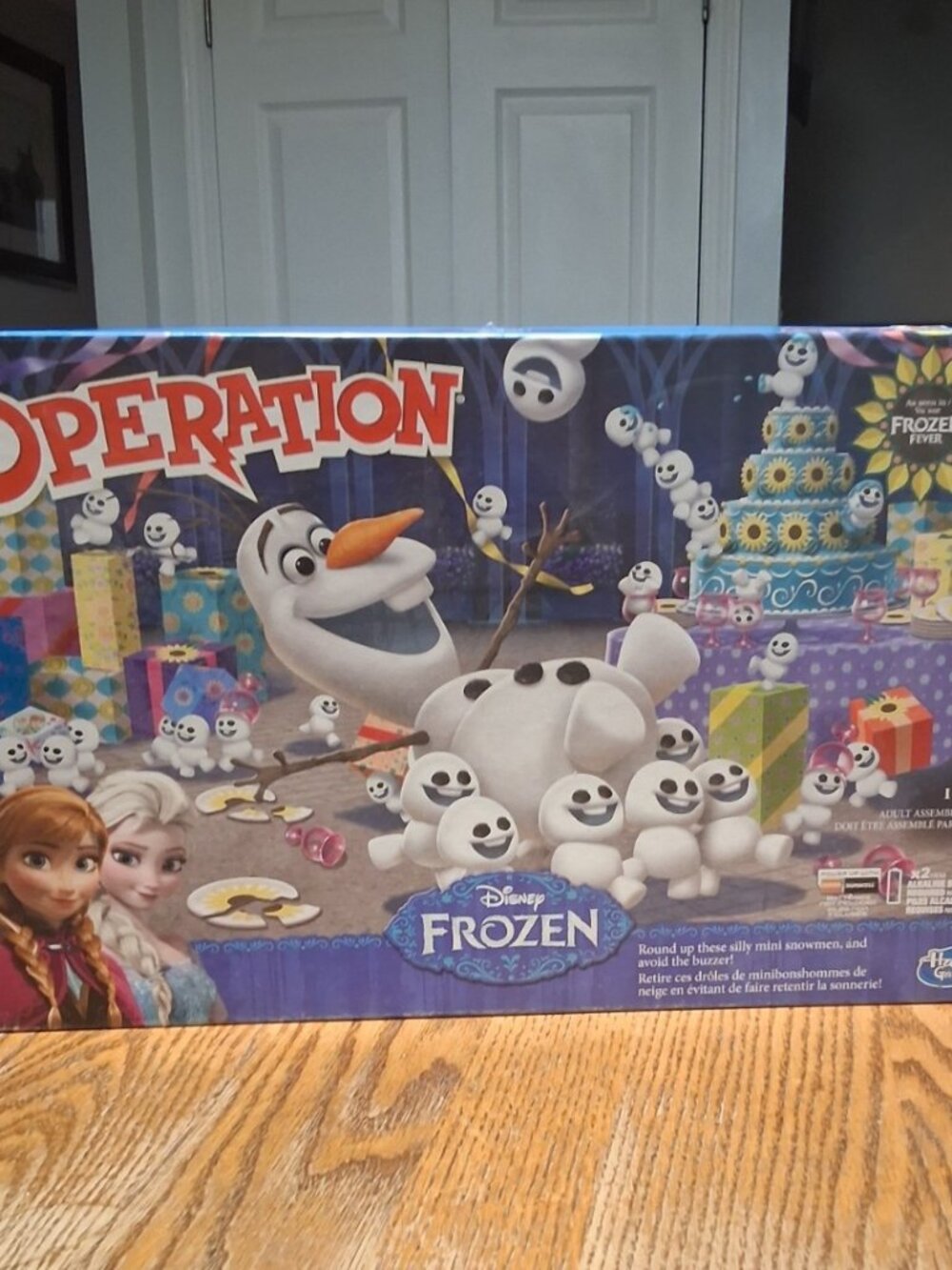 Hasbro Disney Frozen Fever Edition Operation Board Game – Complete